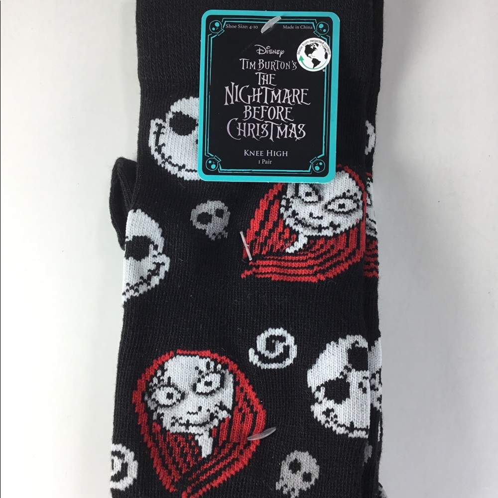 The Nightmare Before Christmas Knee High Socks